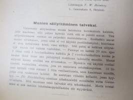 Koti ja yhteiskunta 1910-11 vuosikerrat, yhteissidos - naisten yhteiskunnallisen aseman kohotaminen, koti- ja ulkomaisia näkulmia, kotitalous- ja kasvitarhaneuvoja