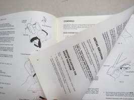 Gilson Snow Thrower Model 55203 Owner´s Guide and Parts List -käyttöohjekirja ja varaosaluettelo, englanninkieliset