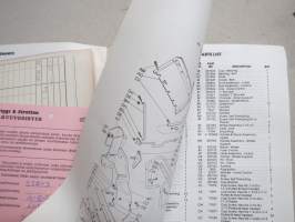 Gilson Snow Thrower Model 55203 Owner´s Guide and Parts List -käyttöohjekirja ja varaosaluettelo, englanninkieliset
