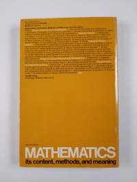 Mathematics, vol. 1 : its content, methods and meaning