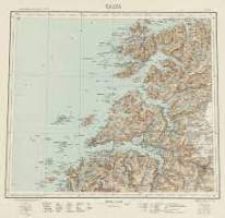 Landgeneralkart over Norge - 1:250 000 Blad XXI SALTA