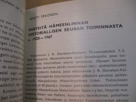 Arx Tavastica 1 : Hämeenlinnan historiallisen seuran julkaisu