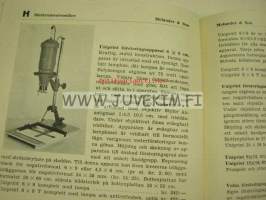 Molander &amp; Son Foto-Kino-Projektion Fotokatalog nr 109 juli 1949 -valokuvaustarvikeluettelo