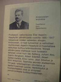 Kirovuosien kronikka - Otteita professori Eliel Aspelin-Haapkylän päiväkirjasta vuosilta 1905-1917