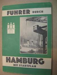 Führer durch Hamburg mit Stadtplan