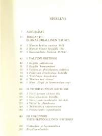 Marx ennen Marxia - Marxin ajattelun ensimmäinen vaihe