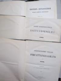 Suomen Asetuskokoelma 1899 - Finlands Författnings-Samling - Сборникъ Постановлений Финлансково