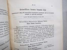 Suomen Asetuskokoelma 1899 - Finlands Författnings-Samling - Сборникъ Постановлений Финлансково
