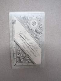 V. Vallu 2., Atelier Georg Nyblin, Turku -visiittikorttivalokuva / visit card photo / cdv