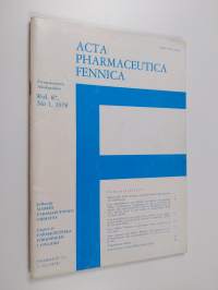 Acta Pharmaceutica Fennica 1/1978