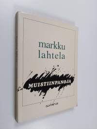 Muistiinpanoja