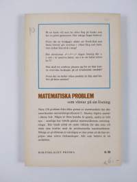 Matematiska problem : som väntar på sin lösning