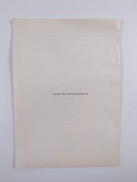 Eripainos Suomen Lakimiesliiton XX lakimiespäivien pöytäkirja/1969