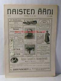 Naisen ääni   1914  nr  5