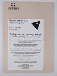 Tieteessä tapahtuu 8/2002