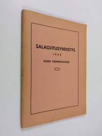 Salaojitusyhdistys 1952 : XXXIV. toimintavuosi