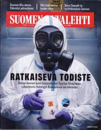 Suomen Kuvalehti 08.11.2013 N:o 45.Syyrian kaasuiskun ratkaisevat todisteet Suomesta. Taide tuottaa haudastakin. Tryffelibisnes Suomessa. Katso muut aiheet kuvista!