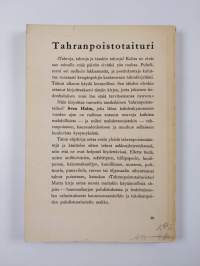 Tahranpoistotaituri : tahranpoisto-ohjeita ja muita hyviä neuvoja