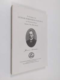 Proceedings of the Gunnar Nordström Symposium on Theoretical Physics, August 27-30, 2003, Helsinki