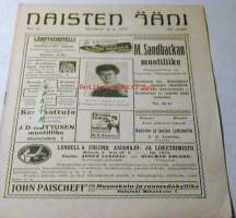 Naisen ääni  1913  nr 15