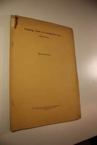 Teaching tools in comparative law : a book survey