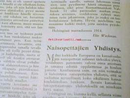 Naisen ääni  1914  nr 36