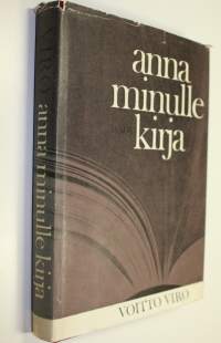 Anna minulle kirja