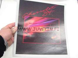Chevrolet 1984 -myyntiesite