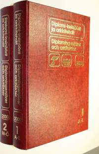 Diplomi-insinöörit ja arkkitehdit 1-2 = Diplomingenjörer och arkitekter 1-2 (UUDENVEROINEN)