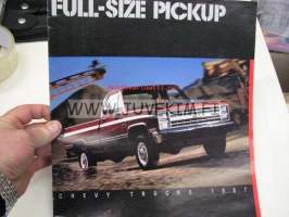 Chevrolet full-size pick-up 1987 -myyntiesite