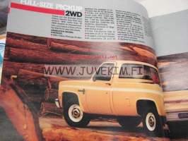 Chevrolet full-size pick-up 1987 -myyntiesite