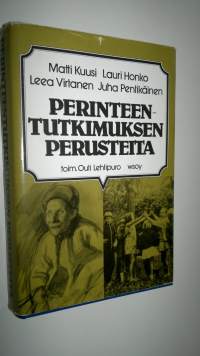 Perinteentutkimuksen perusteita