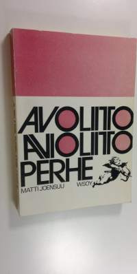 Avoliitto, avioliitto, perhe