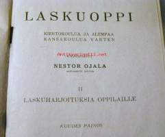Laskuoppi kiertokoulua ja alempaa kansakoulua varten