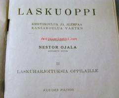 Laskuoppi kiertokoulua ja alempaa kansakoulua varten