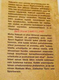 Hakoah-tähdet paossa