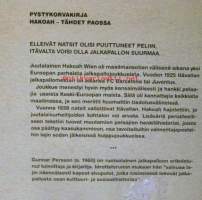 Hakoah-tähdet paossa