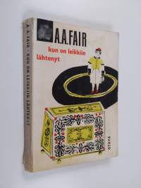 Kun on leikkiin lähtenyt : salapoliisiromaani