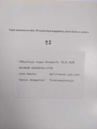 Kainuun kuvia (numeroitu)