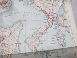 Grankulla (Kauniainen) 6670/80 - 5400/50 1944 -kartta
