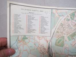 Helsinki ympäristöineen 1932 -kartta