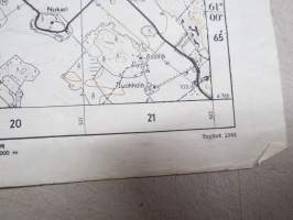 Parolan leirialue 194? -kartta