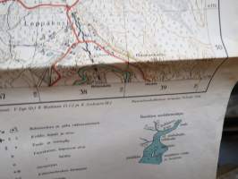 Turenki - Topografikartta 1948