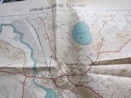 Turenki - Topografikartta 1948