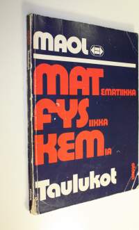 Matematiikka ; Fysiikka ; Kemia : taulukot