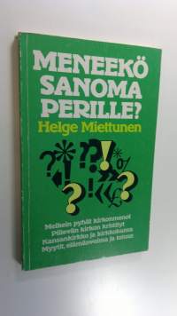 Meneekö sanoma perille