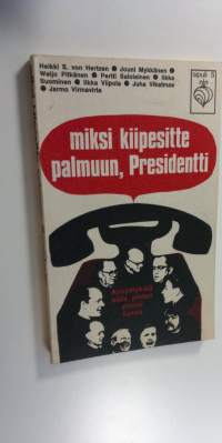 Miksi kiipesitte palmuun, Presidentti : Kysymyksiä niille, joiden pitäisi tietää