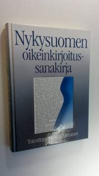 Nykysuomen oikeinkirjoitussanakirja