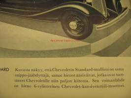 Chevrolet Standard -myyntiesite