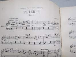 Euterpe - Vals af G. Armfelt (Åbo) -nuotit